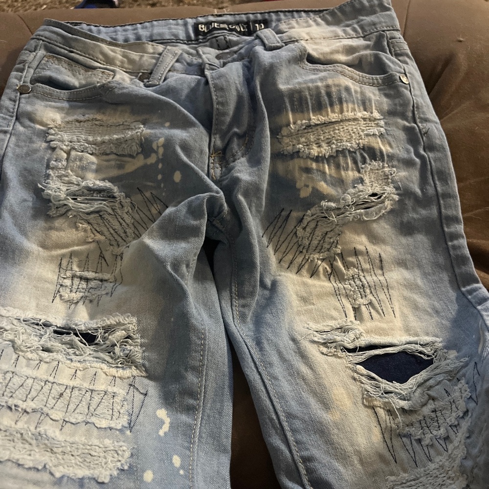 Blue cult shorts
